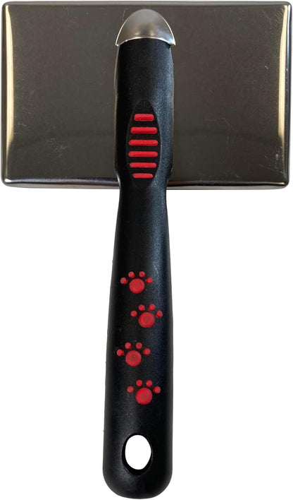 Pawsy Soft Pin Slicker Brush for Dogs – Gentle Detangling Grooming Brush