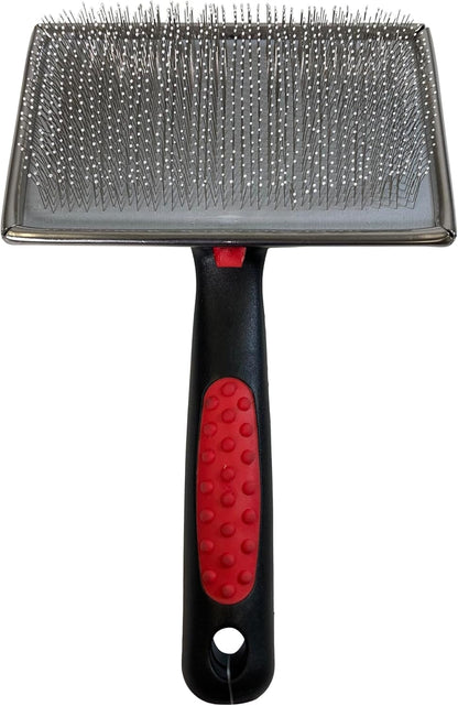 Pawsy Soft Pin Slicker Brush for Dogs – Gentle Detangling Grooming Brush